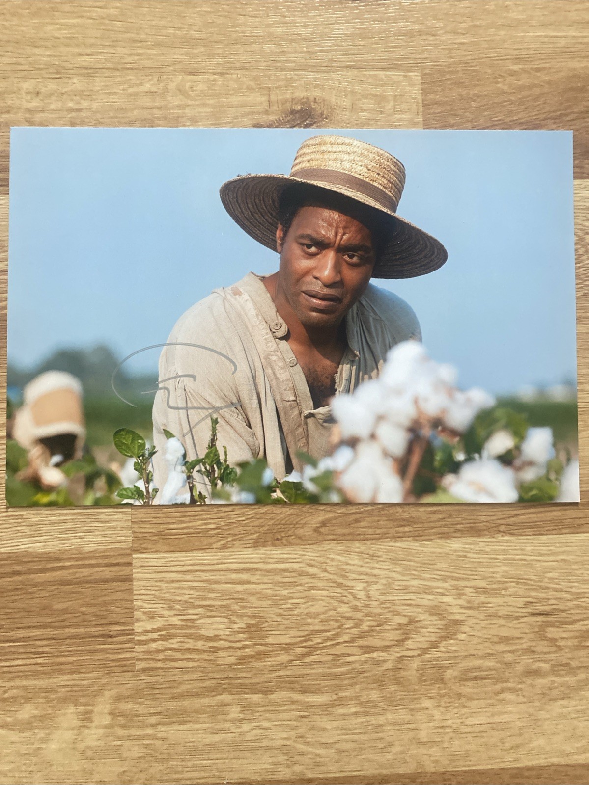 Chiwetel Ejiofor as Solomon Northup in 12 Years a Slave Signed 8×12 Photo