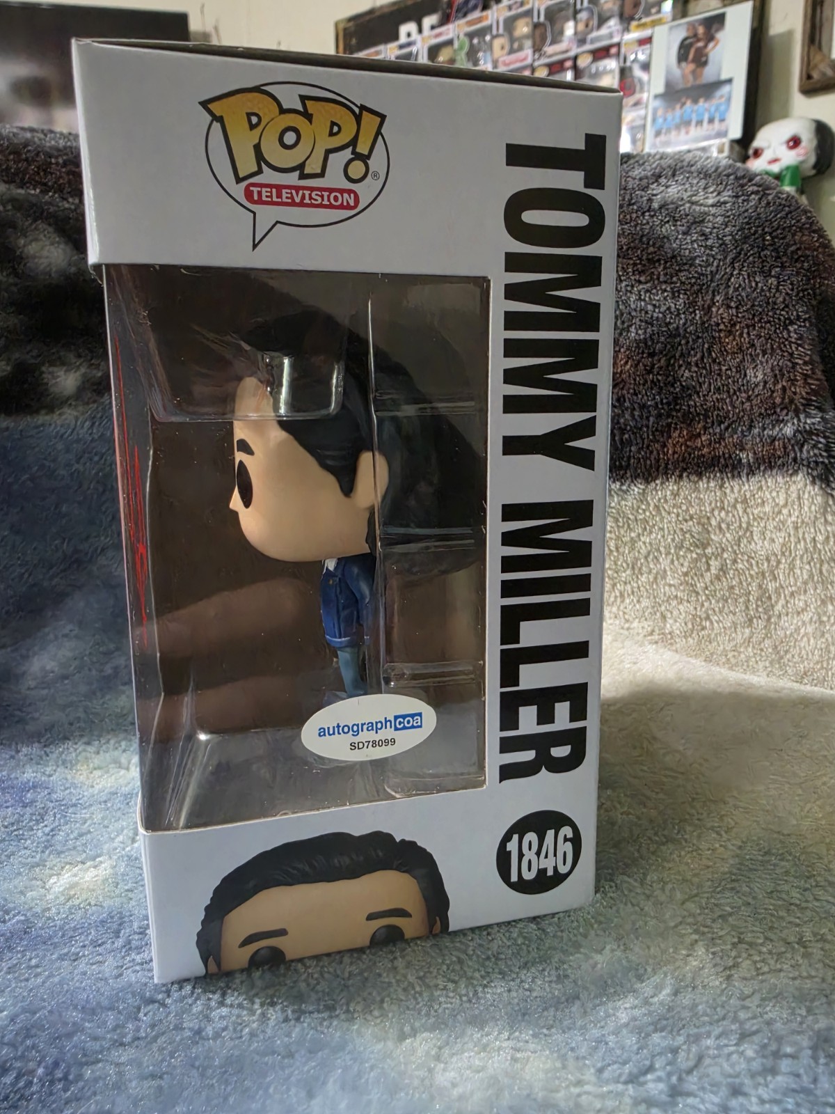 Diego Luna Signed Red Autograph The Last Of Us 1846 Funko (ACOA) Authenticated