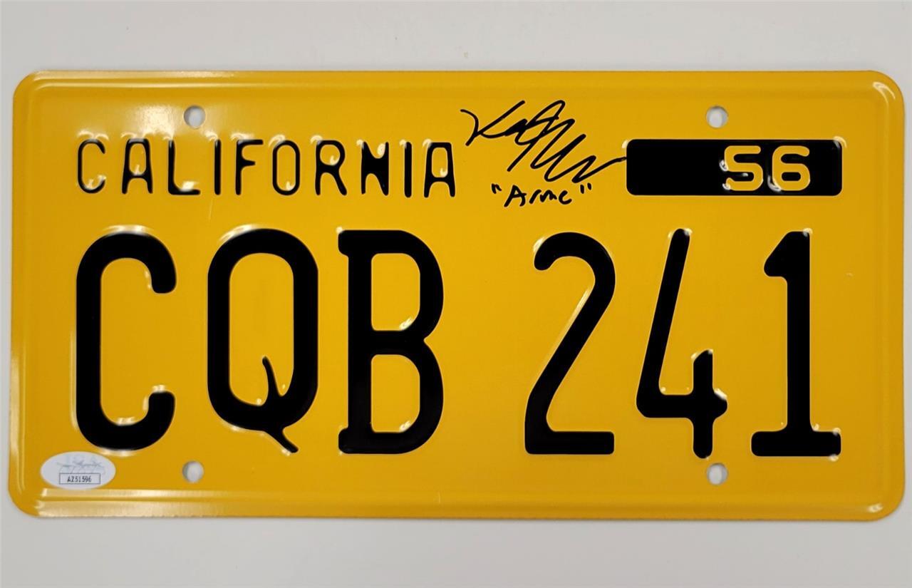 Keith Gordon signed “Arnie” Christine License Plate autograph ~ JSA