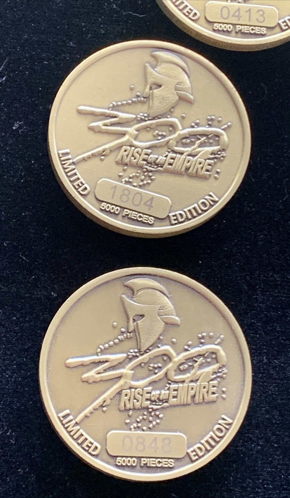 300 Rise Of An Empire Limited Edition Challenge Coin XXXX/5000
