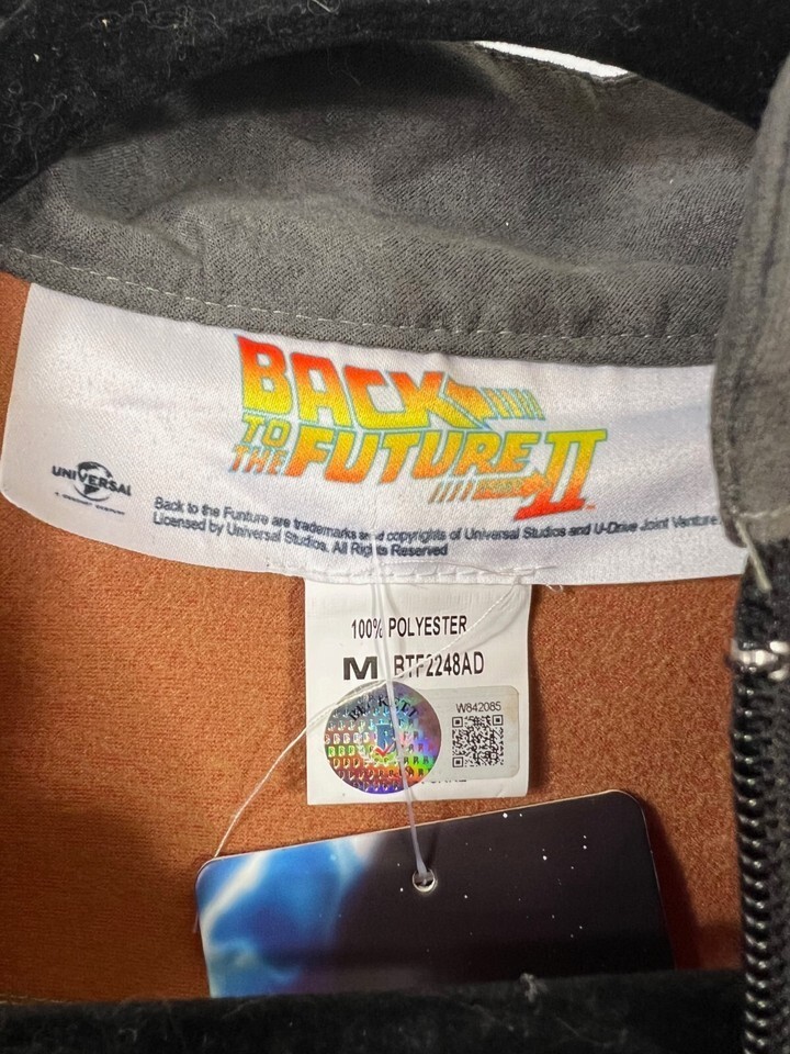 Back To The Future Cast Autograph Signed Jacket BAS Fox Lloyd Lea Wilson Tolkan