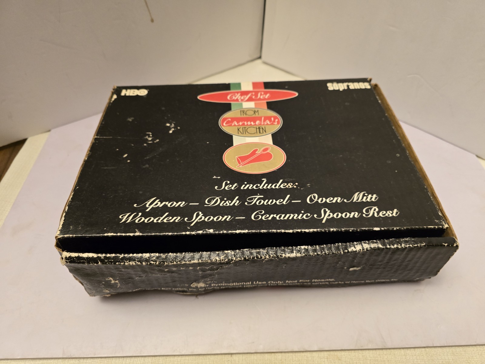 RARE Sopranos Chef Set From Carmela’s Kitchen – 2003 HBO Promotional Item