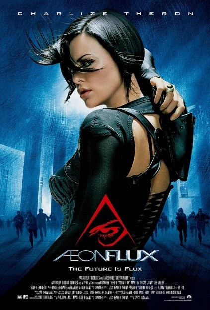 Aeon Flux movie poster Charlize Theron 23×35 inches FREE SHIPPING