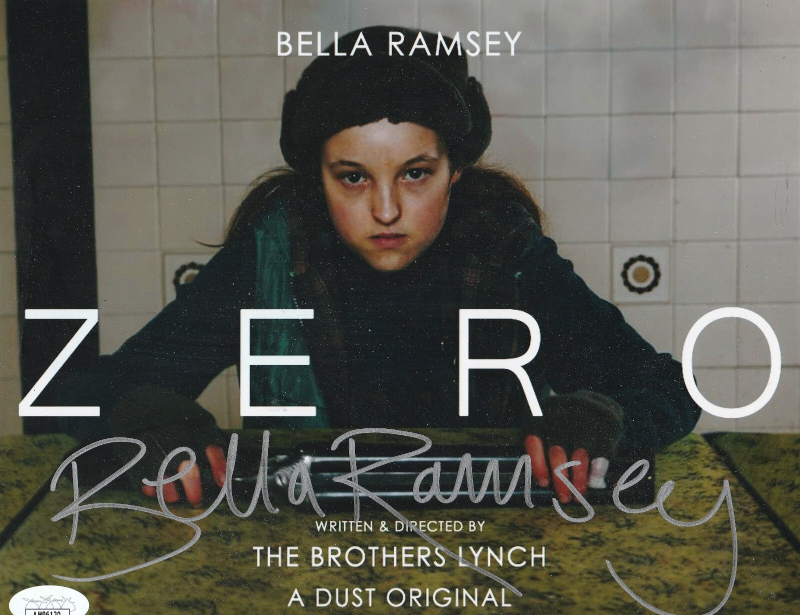 BELLA RAMSEY SIGNED ZERO 8X10 PHOTO JSA AUTHENTICATED