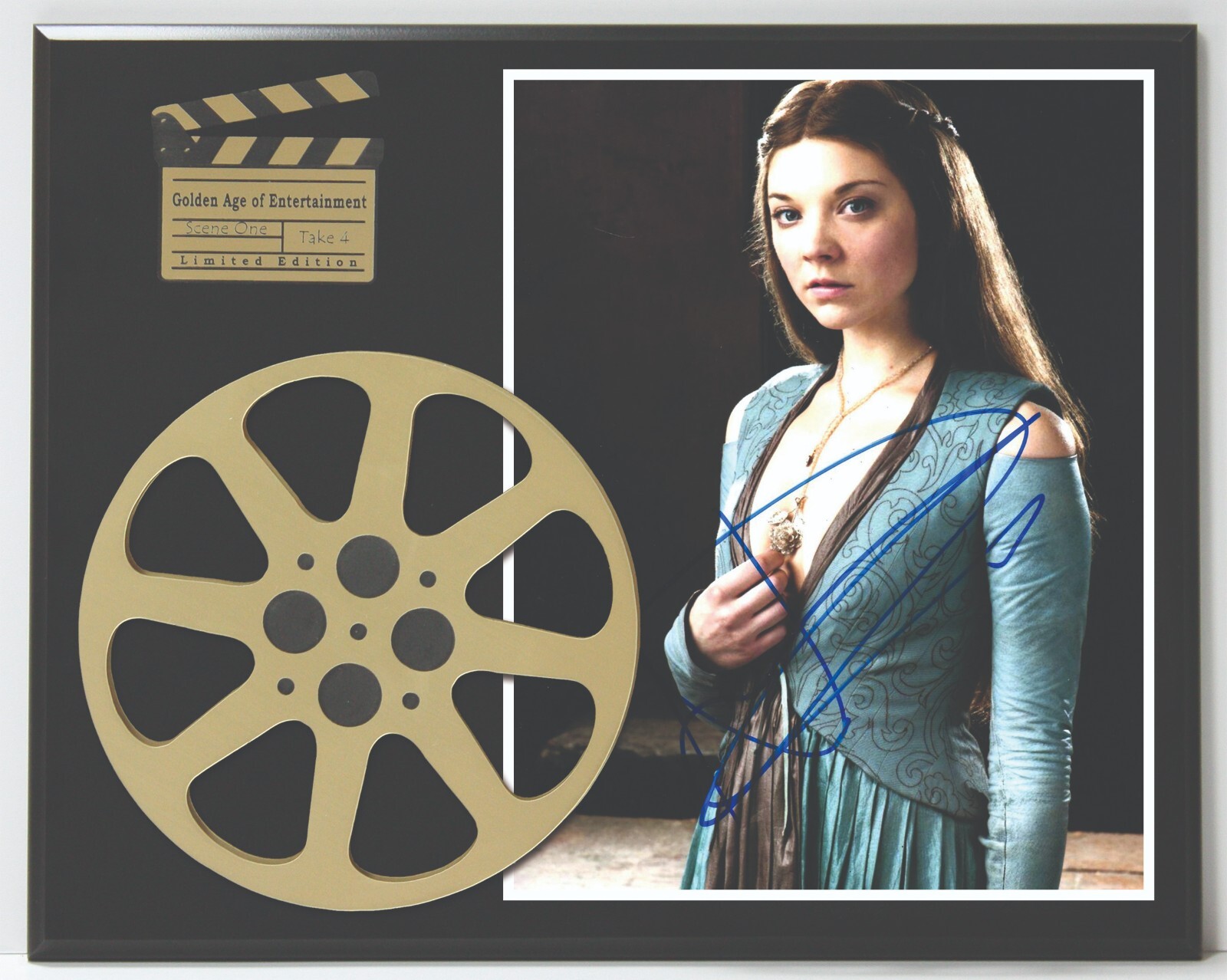 Natalie Dormer Reproduction Hollywood Movie Reel Display