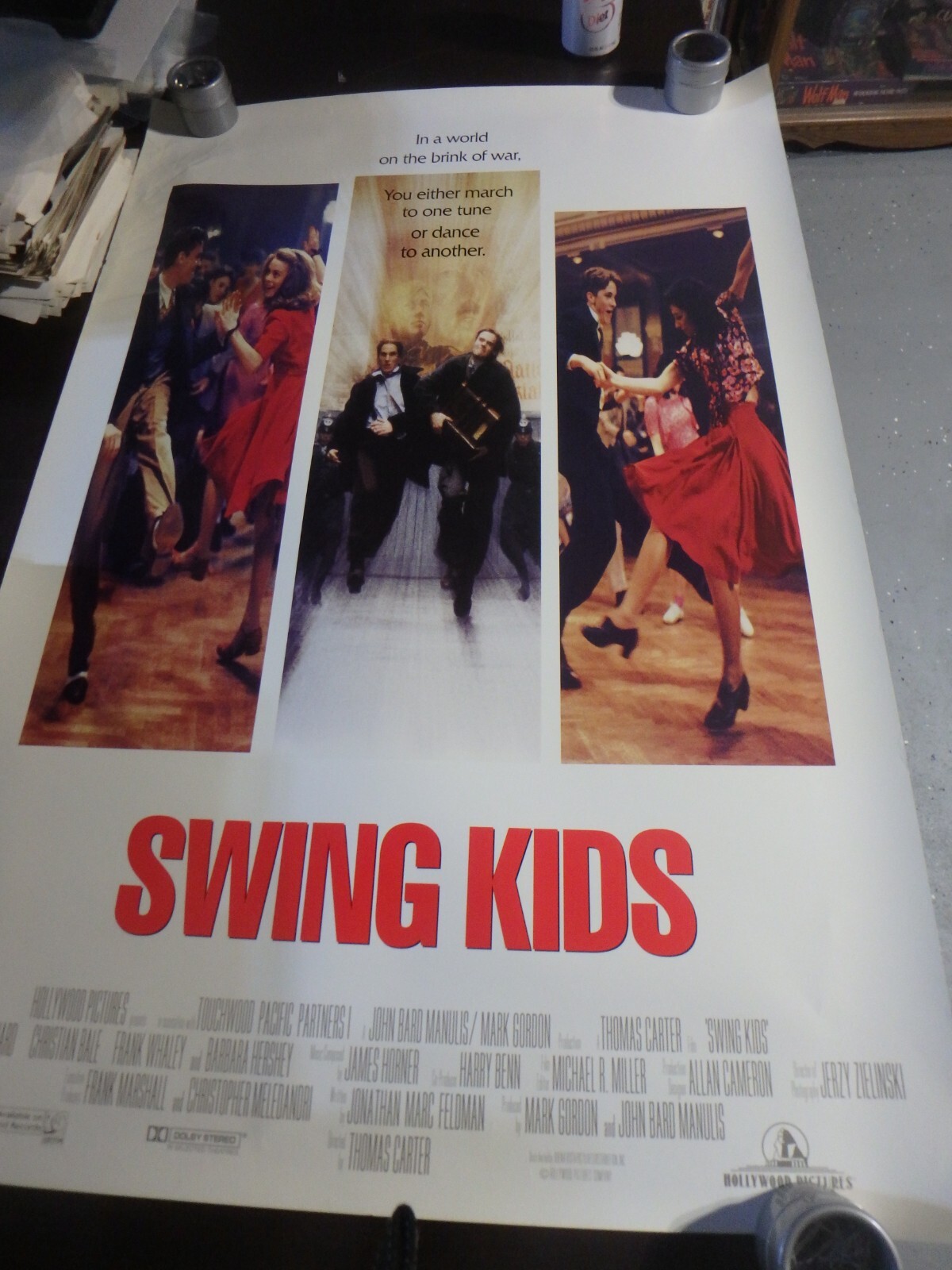 “SWING KIDS ” 1993 ORIGINAL ROLLED D/S ONE SHEET POSTER !