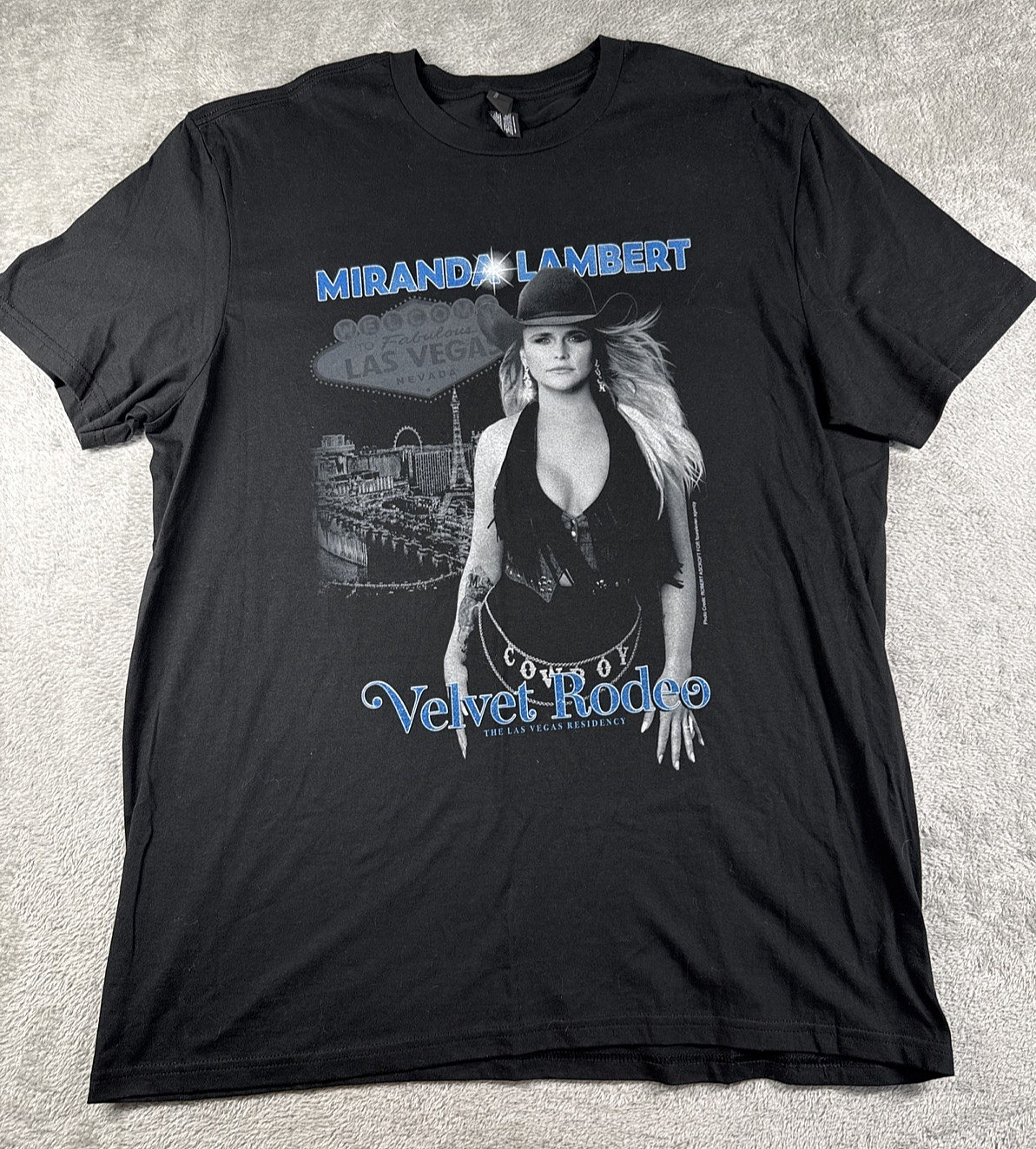 Miranda Lambert Velvet Rodeo Las Vegas Residency at Planet Hollywood T-Shirt 2XL