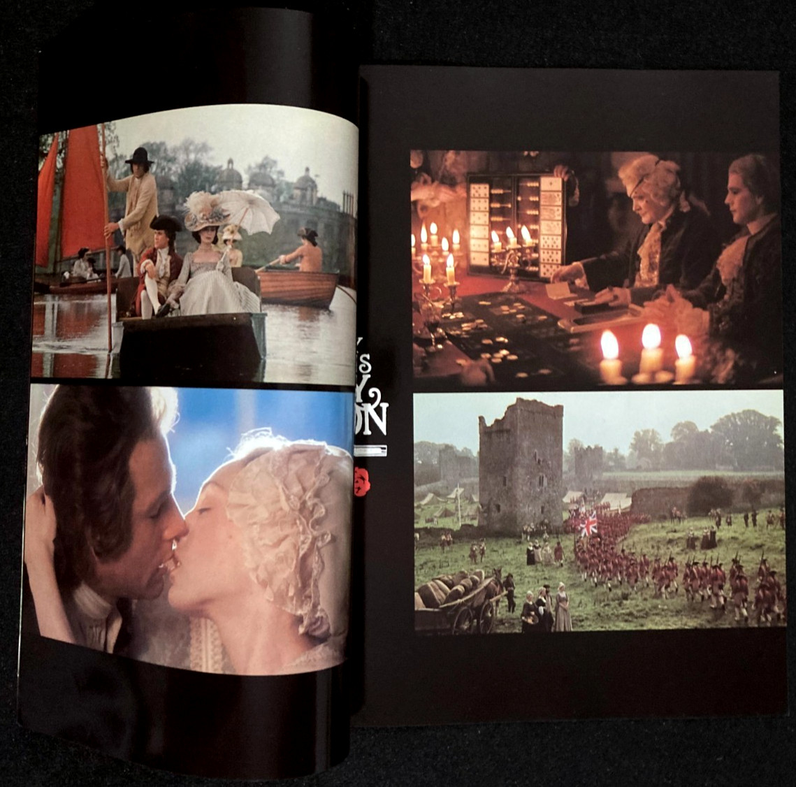 BARRY LYNDON Orig Movie Program 1975 Stanley Kubrick Ryan O’Neal Historical Epic