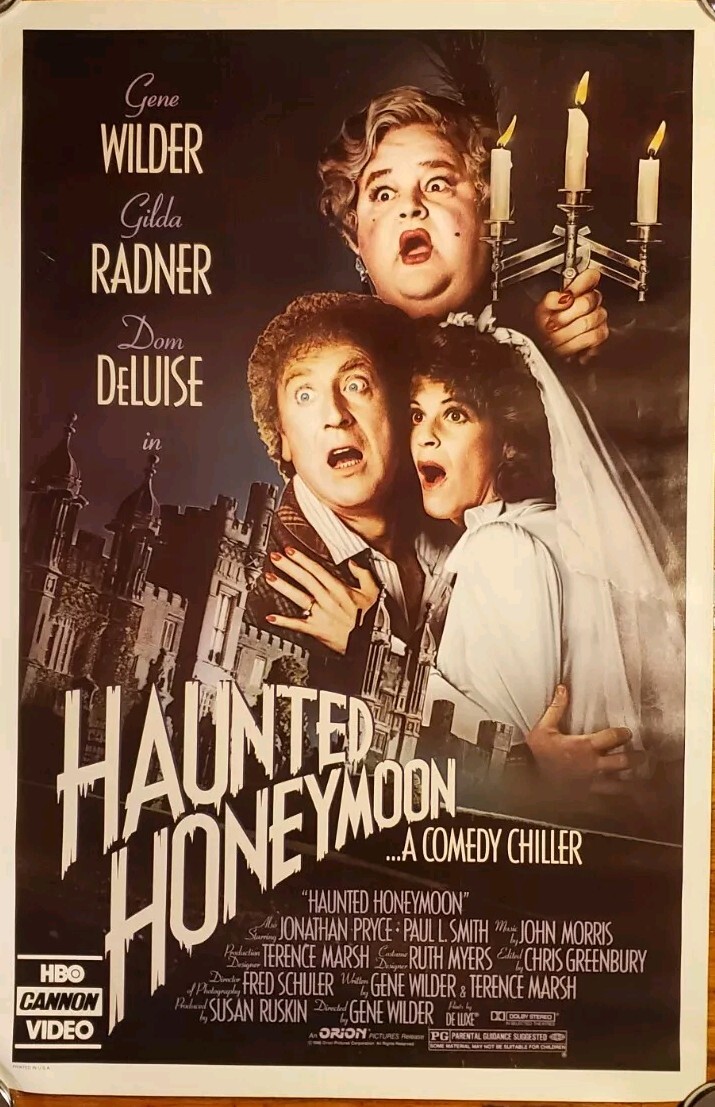 “Haunted Honeymoon ” Poster 1986. 41″×27″
