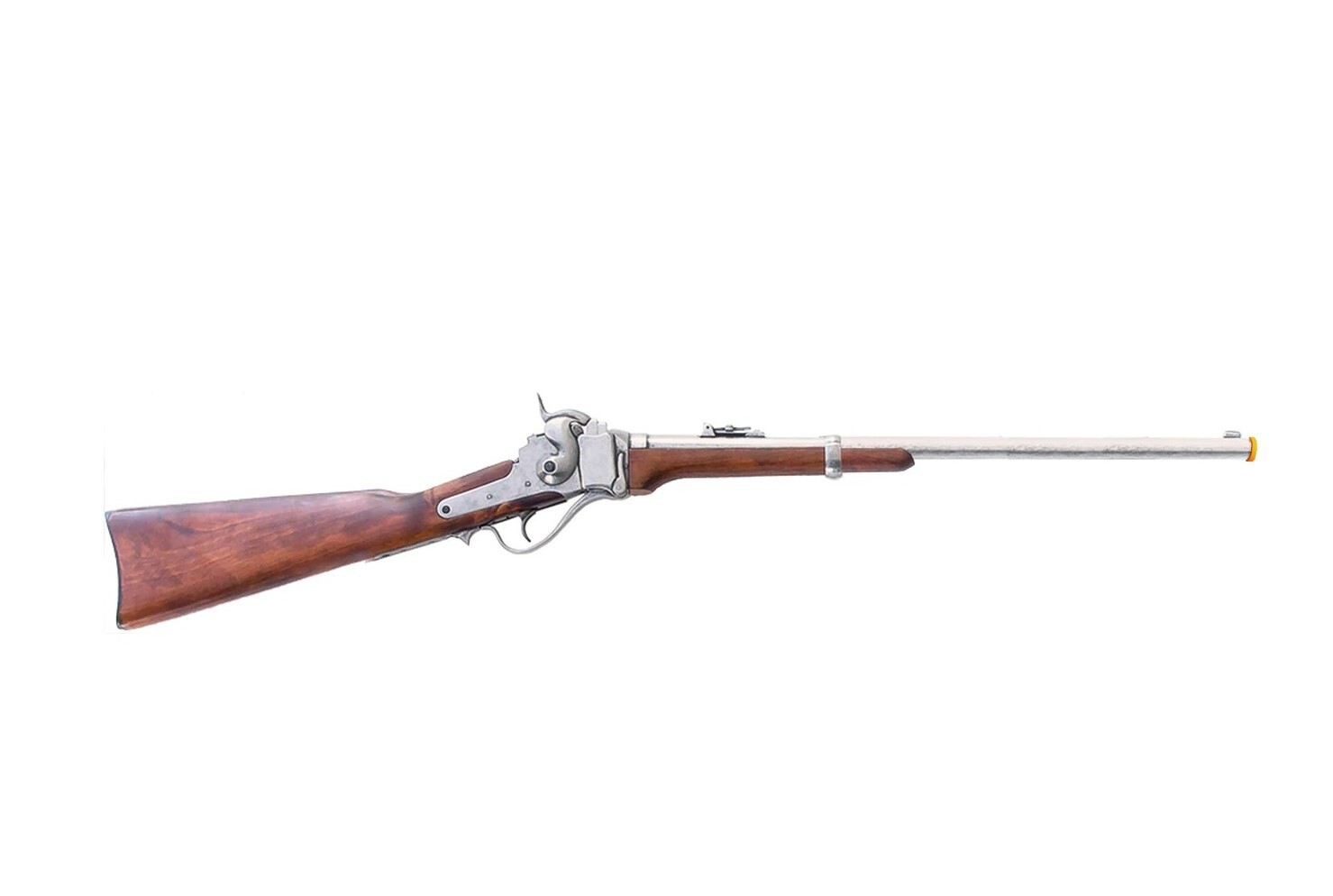 Denix Civil War 1859 Sharps Carbine Non-Firing Rifle Replica In Grey Finish