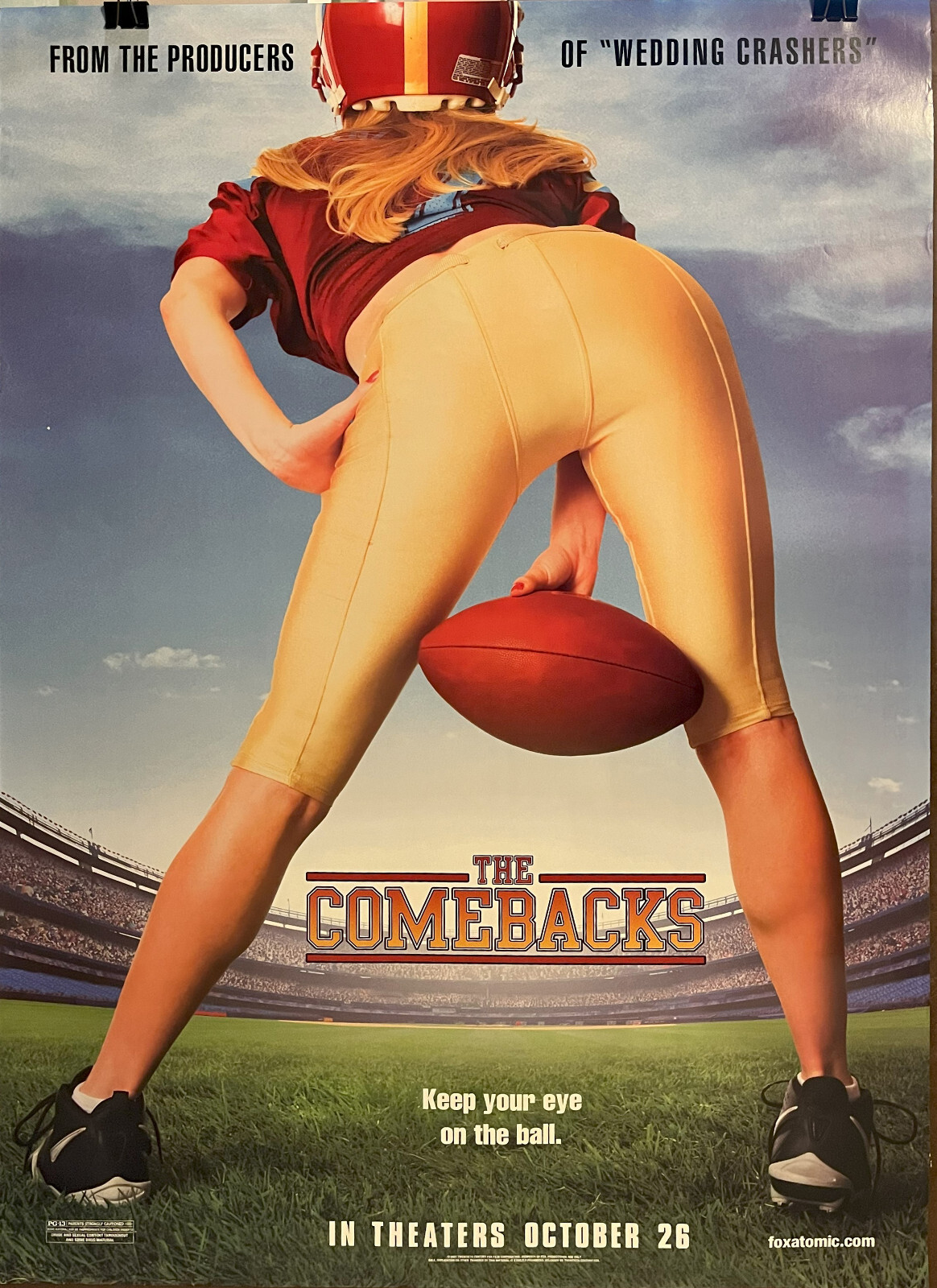 The Comebacks ORIGINAL 27×40 DOUBLE SIDED MOVIE POSTER