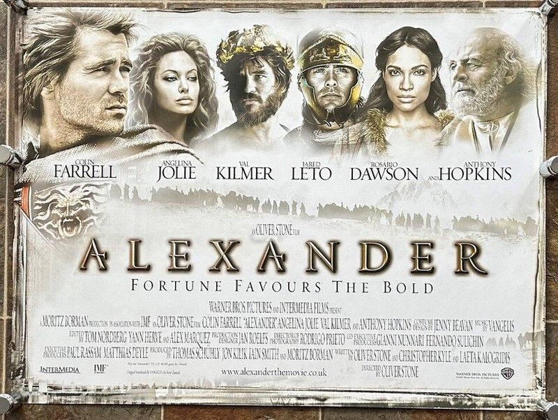 ALEXANDER – 2004 – original 40×30 British Quad movie poster – COLIN FARRELL