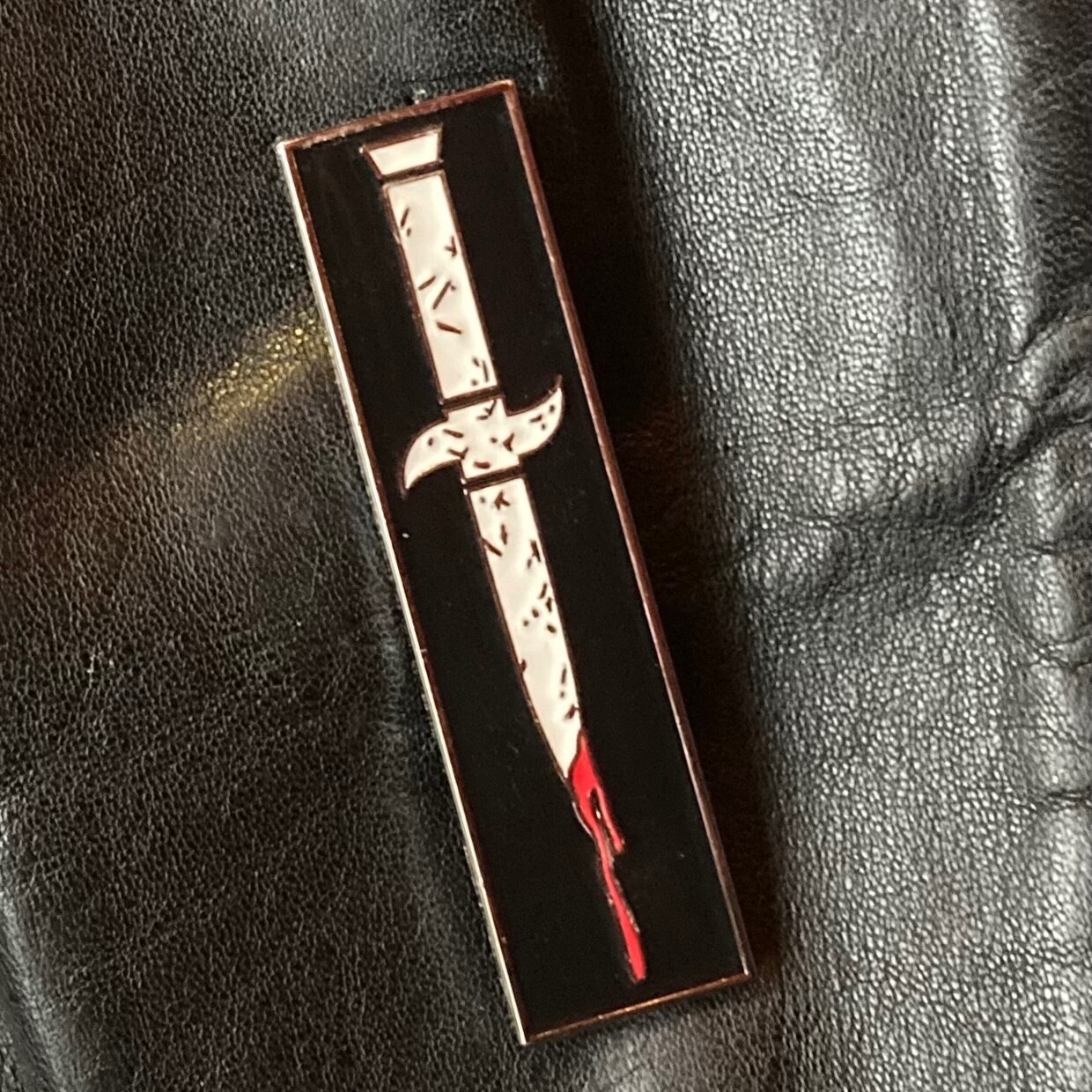 THRASHIN’ movie DAGGERS pin skateboard punk gang cult 80s Josh Brolin Tony Hawk