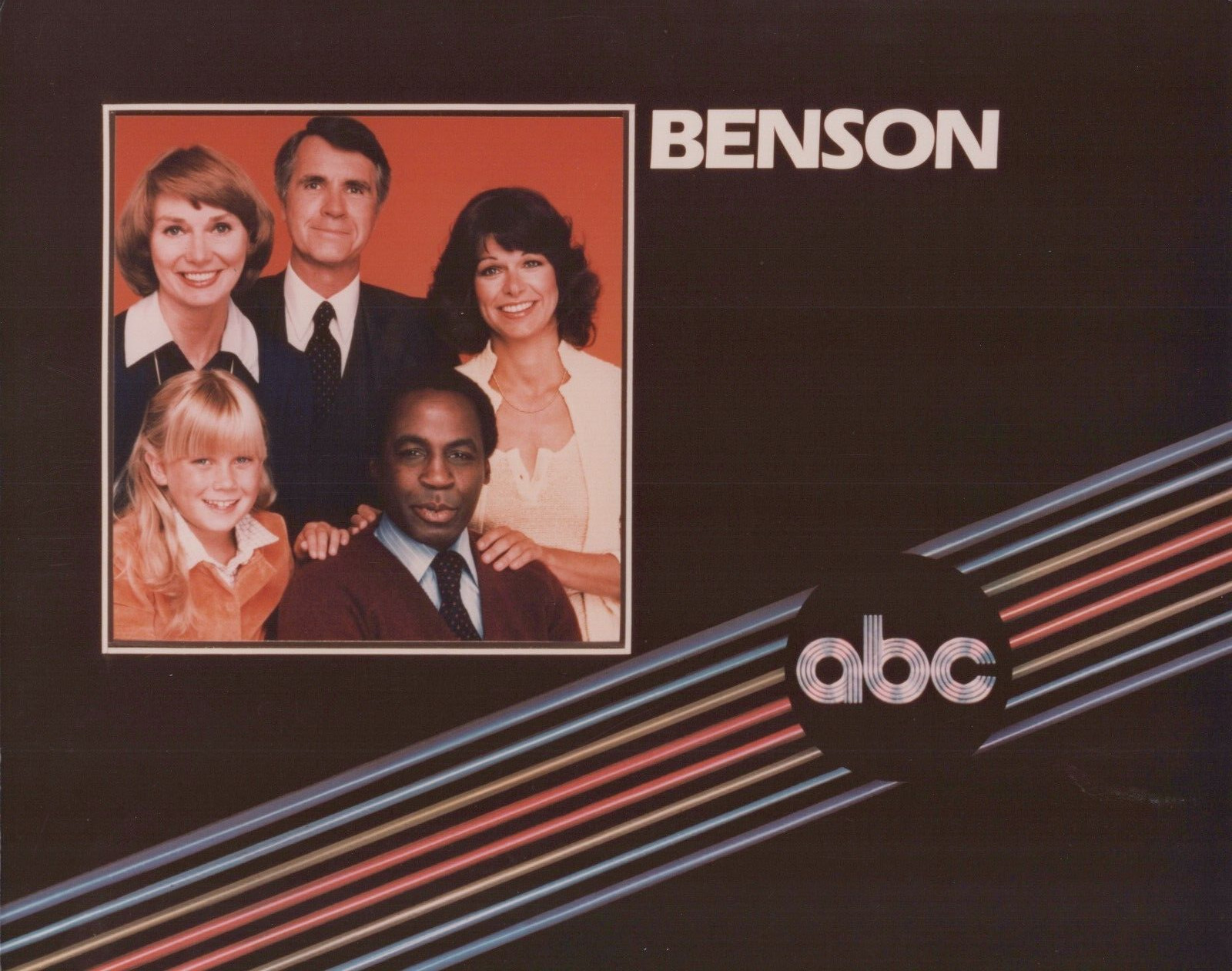 Benson Vintage ABC Network TV Show 1970s Promo Poster Soap Drama Family