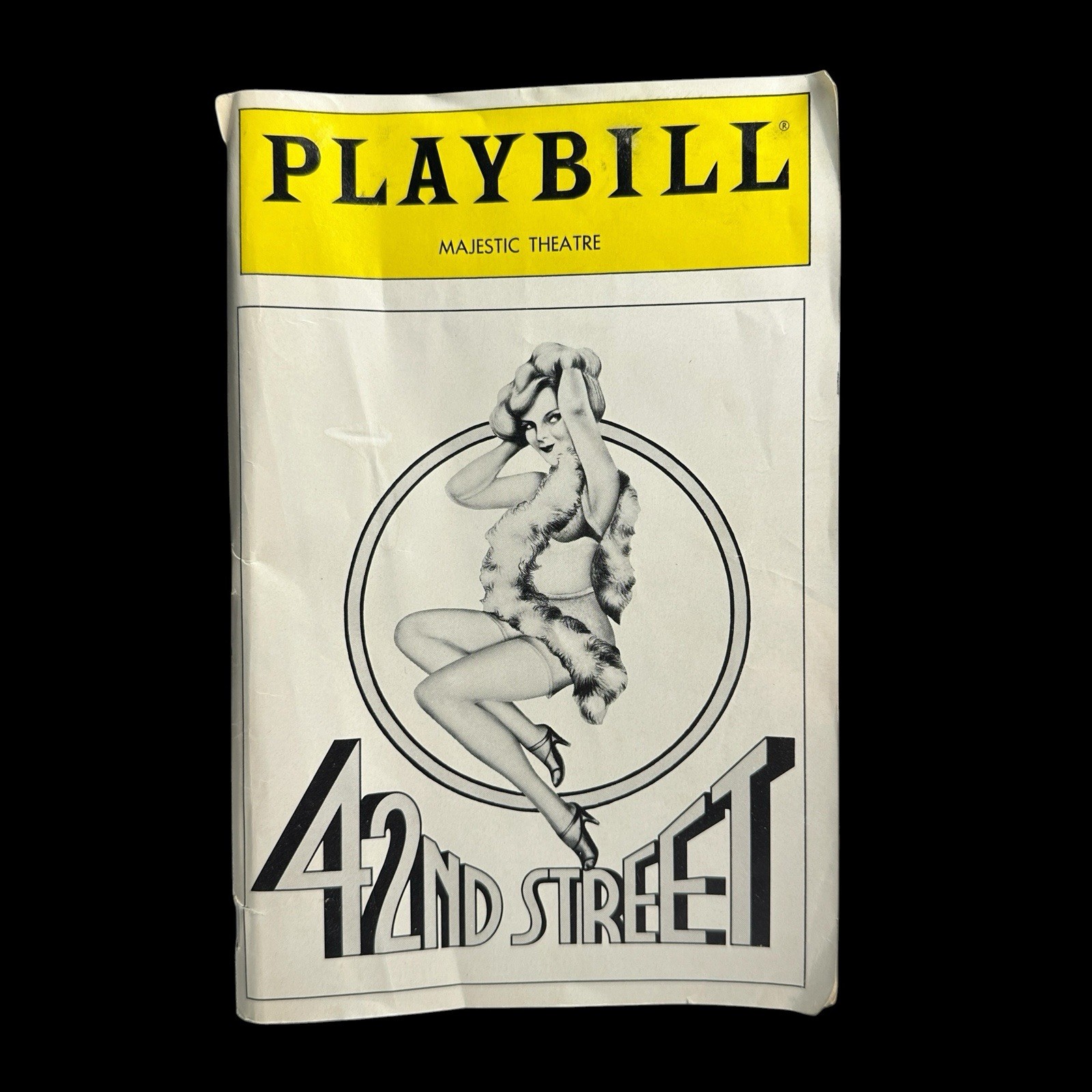 Vintage December 1985 “42nd Street” Broadway Playbill Original Majestic Theater