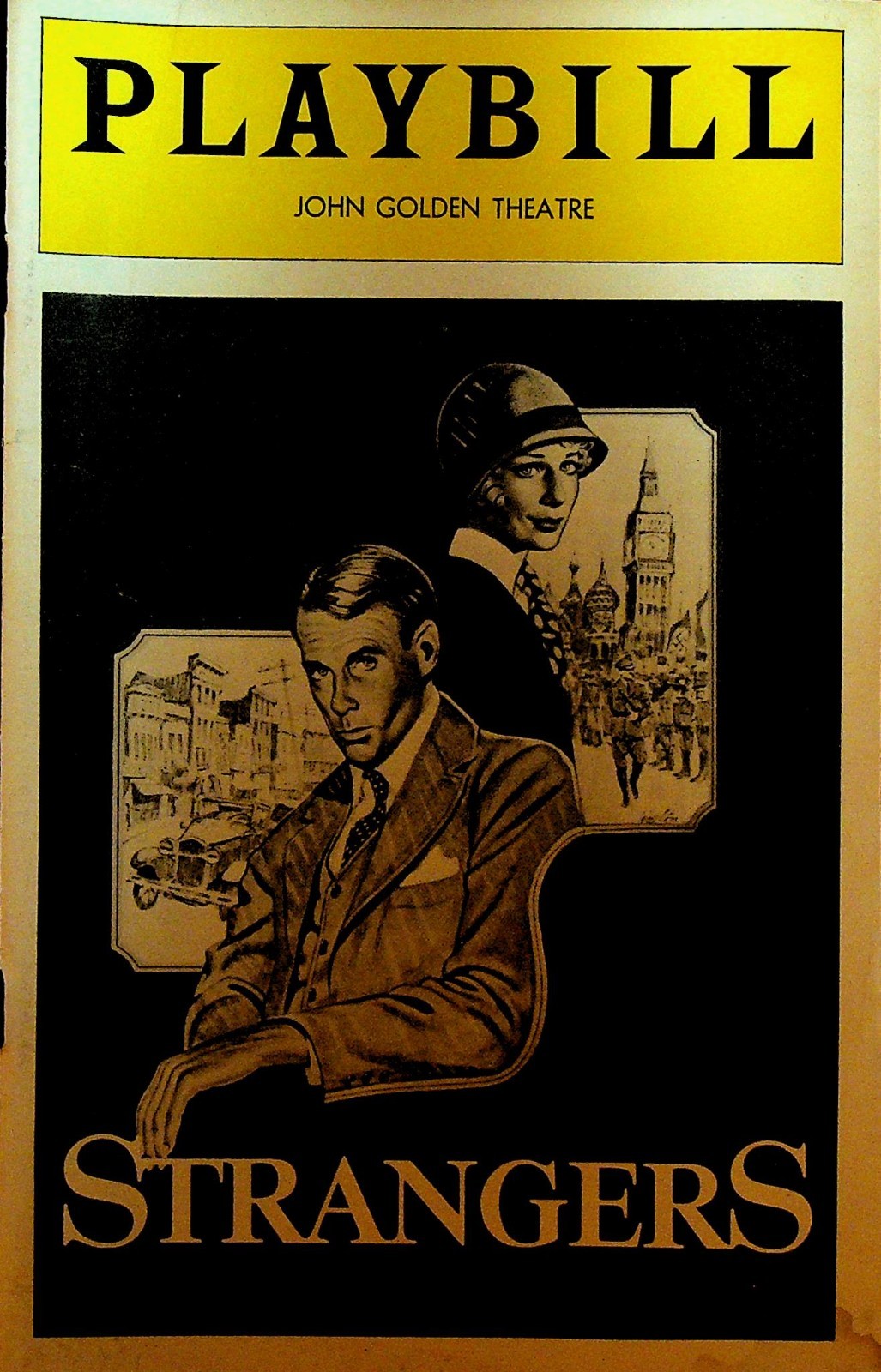 Strangers Playbill February 1979 Bruce Dern Lois Nettleton Ellen Parker