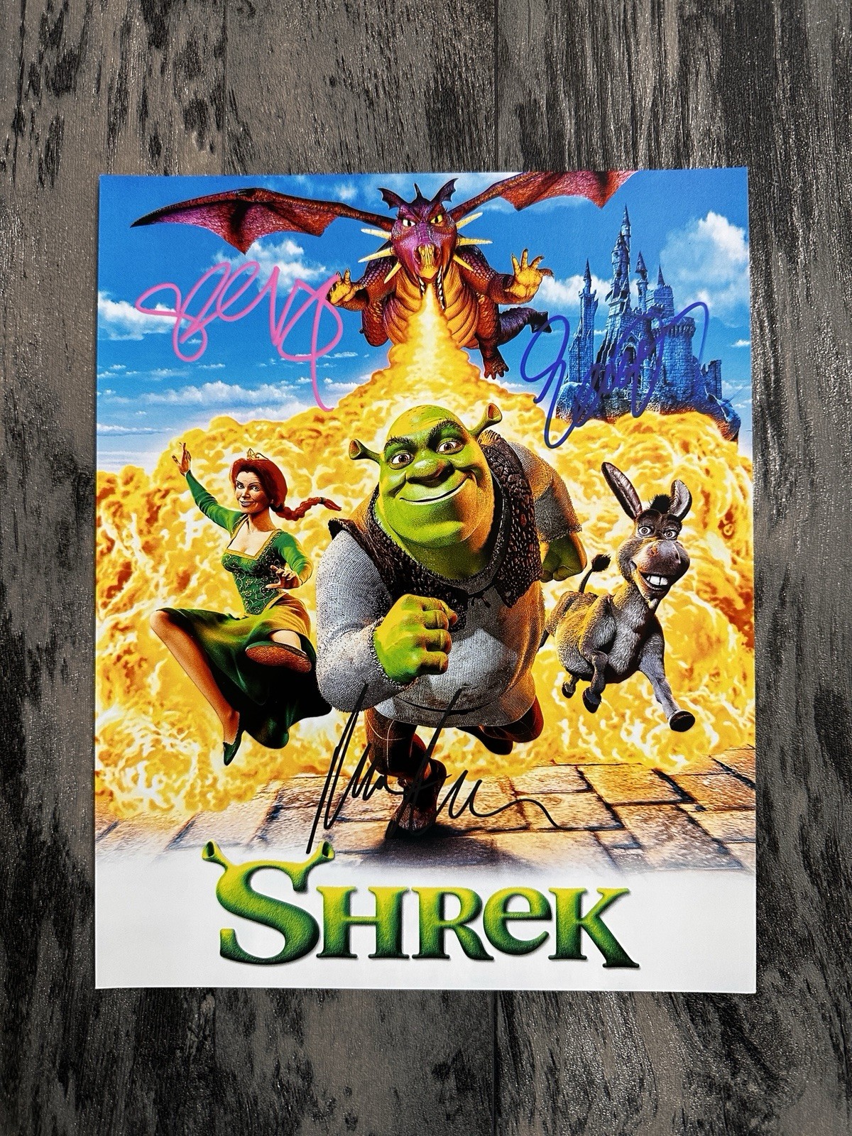 Shrek Signed Movie Photo