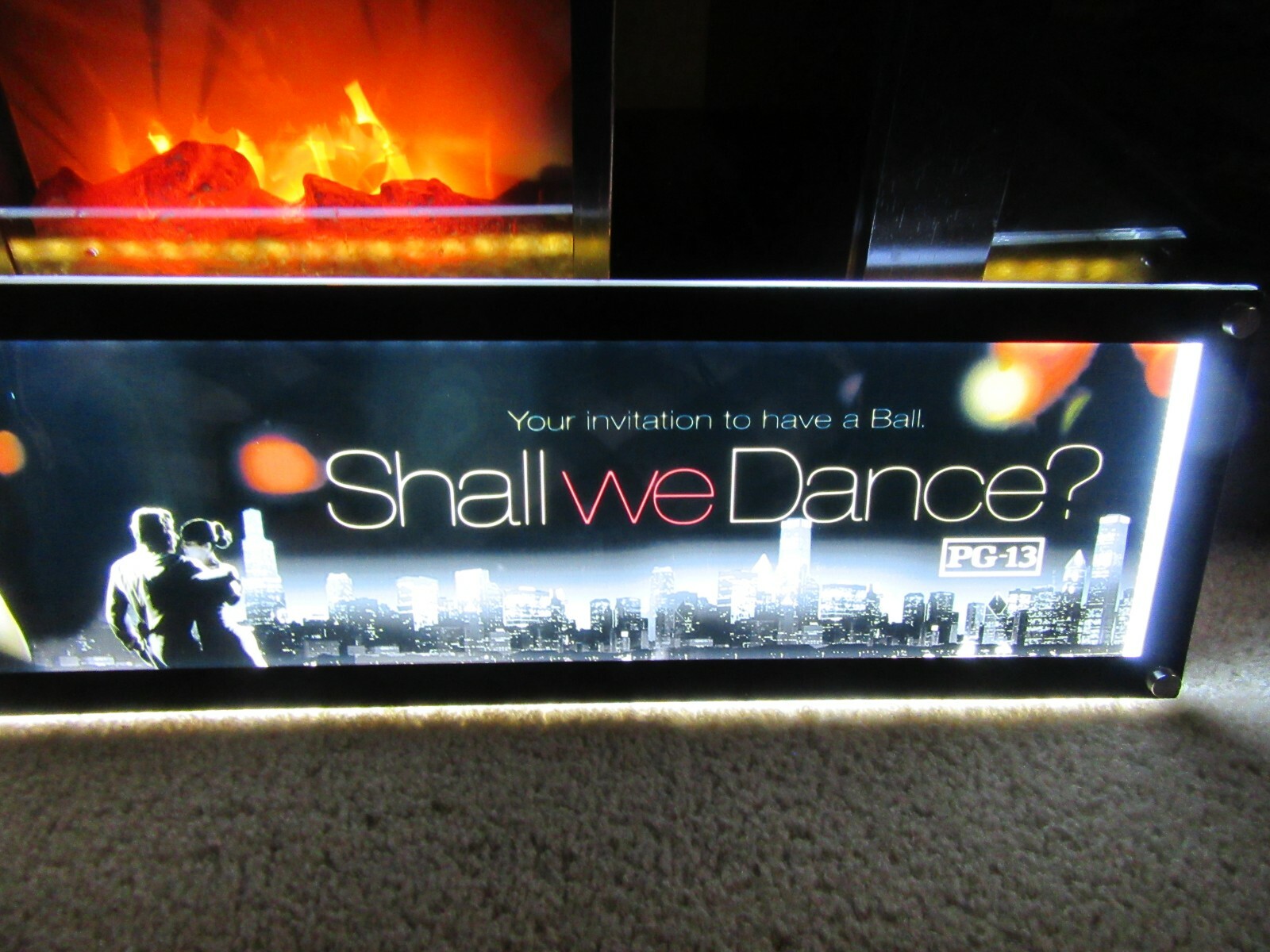 SHALL WE DANCE? [2004] 5×25 [LARGE] D/S [ORIGINAL] MOVIE THEATER POSTER [MYLAR]