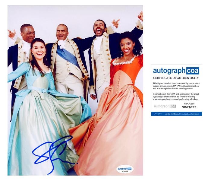 Christopher Jackson “Hamilton” AUTOGRAPH Signed ‘George Washington’ 8×10 Photo I