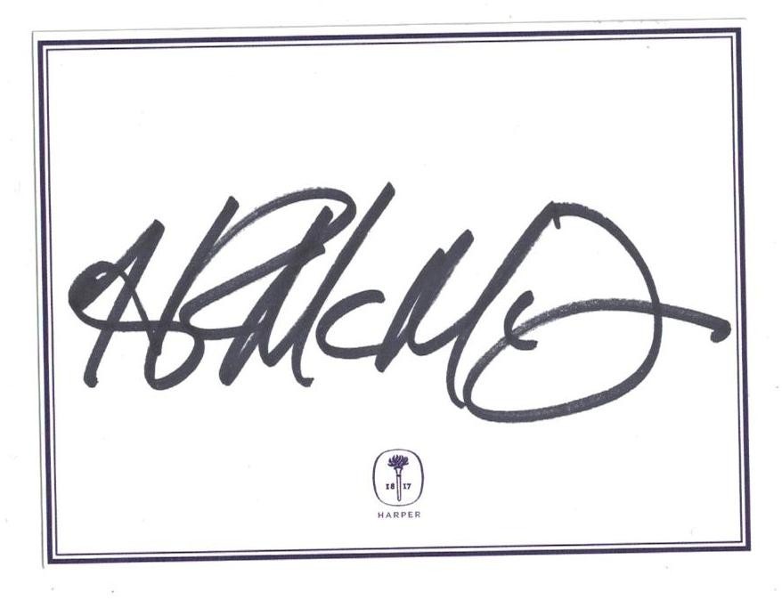 General H.R. McMaster Signed Autographed Bookplate US Army