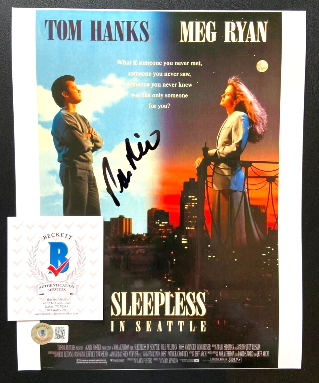 ROB REINER SIGNED 8X10 PHOTO POSTER SLEEPLESS IN SEATTLE DIRECTOR SPINAL TAP BAS
