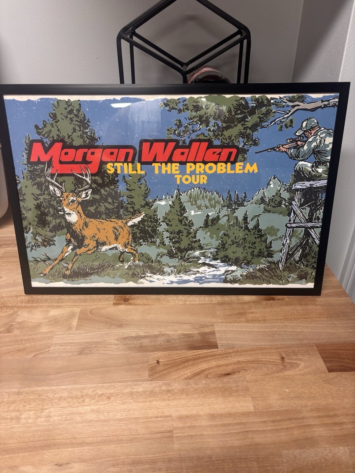 Morgan Wallen 11×17 Inch VIP Poster Framed. I’m The Problem Tour 2026