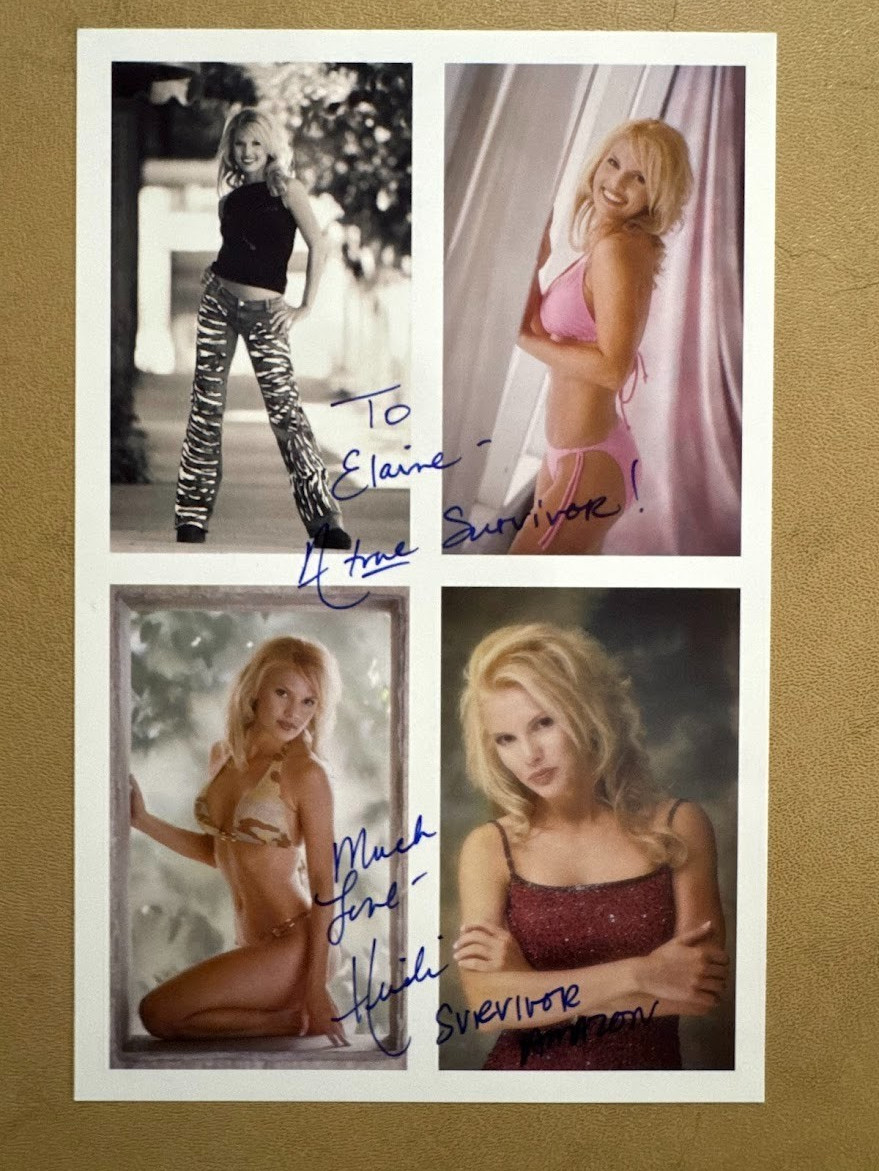 Heidi Strobel Signed photo autograph