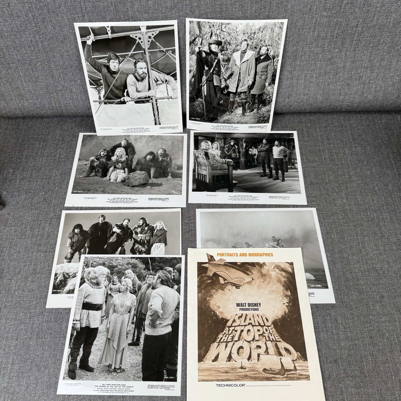 Disney Production The Island at the Top of the World Movie Film Photo Stills 7