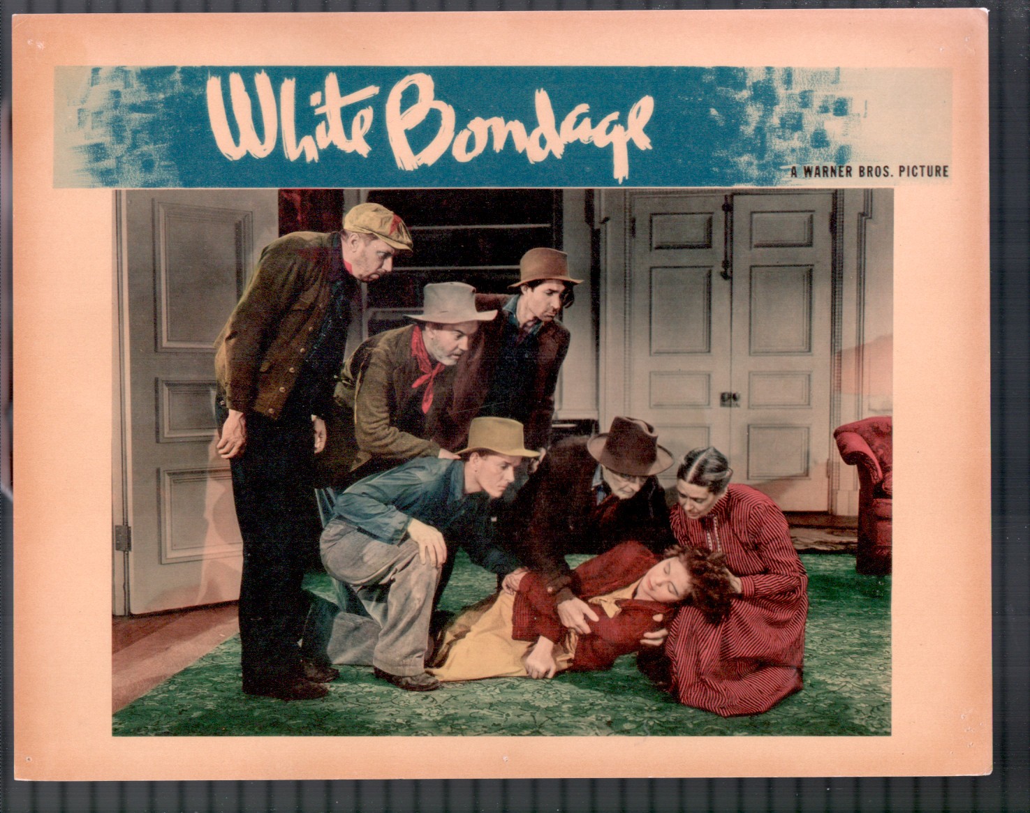 White Bondage 11×14 Lobby Card Gordon Oliver Harry Davenport Jean Muir Drama