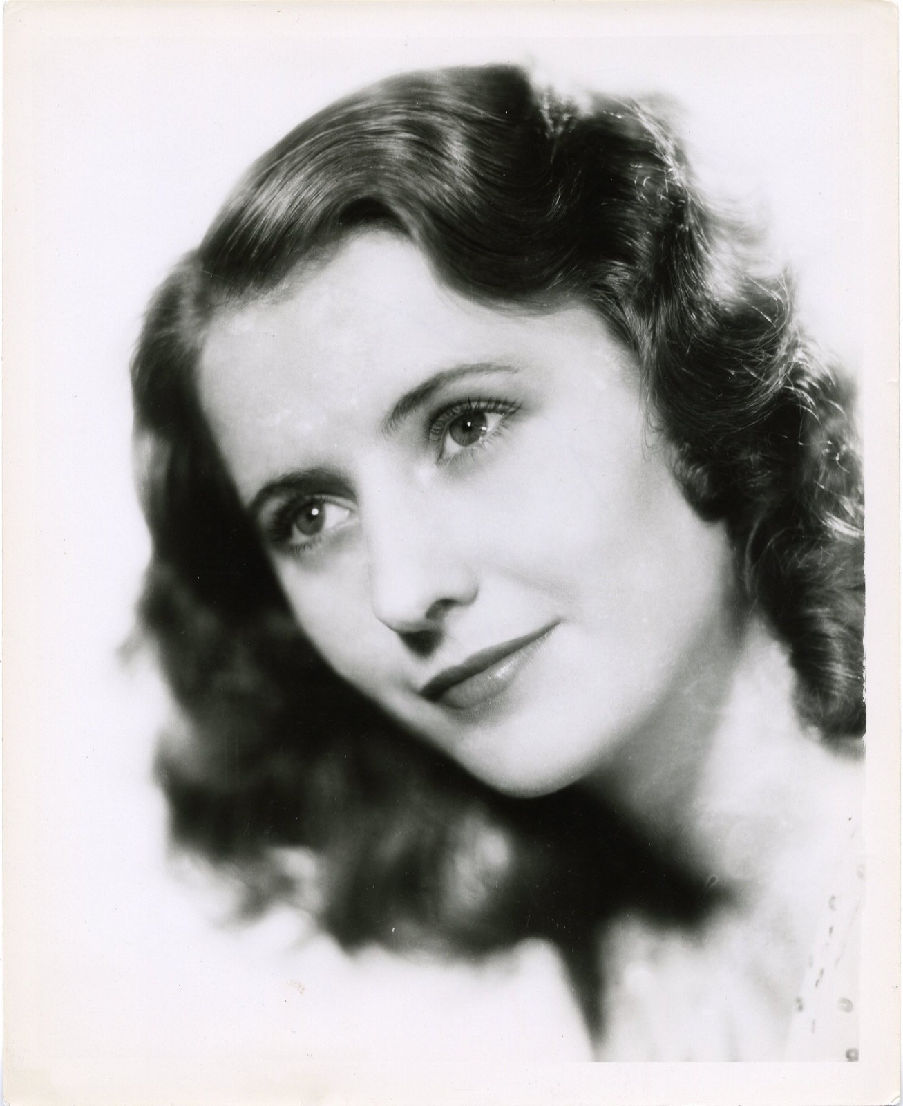 BARBARA STANWYCK • 8×10 Repro of 1920s Publicity shot • Gelatin-Silver print