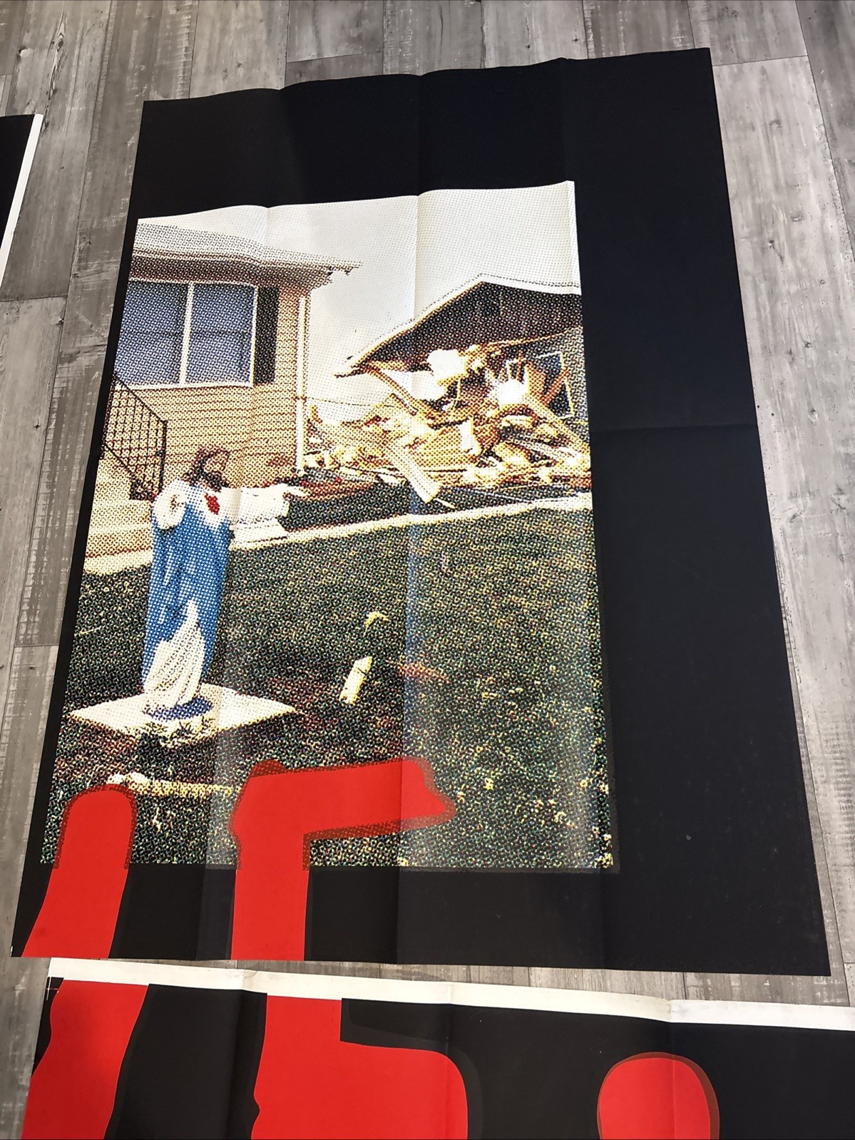 Van Halen Live Billboard Advertisement Paper Panels 10.5X23 FEET Band Rock Rare