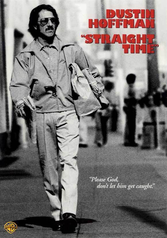 STRAIGHT TIME Movie POSTER 27×40 B Dustin Hoffman Harry Dean Stanton Gary Busey