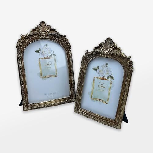 Daimix 5×7 Antique Arched Picture Frames, Bronze Assorted Sizes , Colors