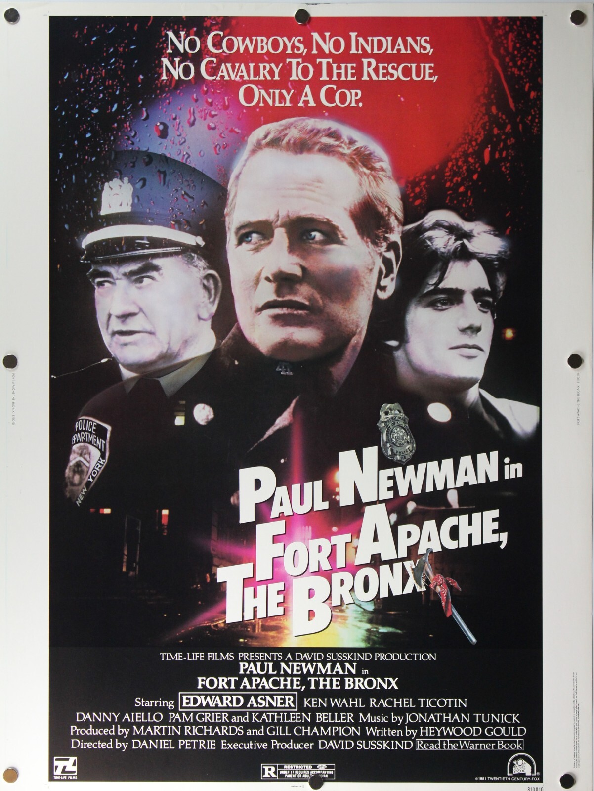 Fort Apache the Bronx 1981 Single Sided Movie Poster 30″ x 40″