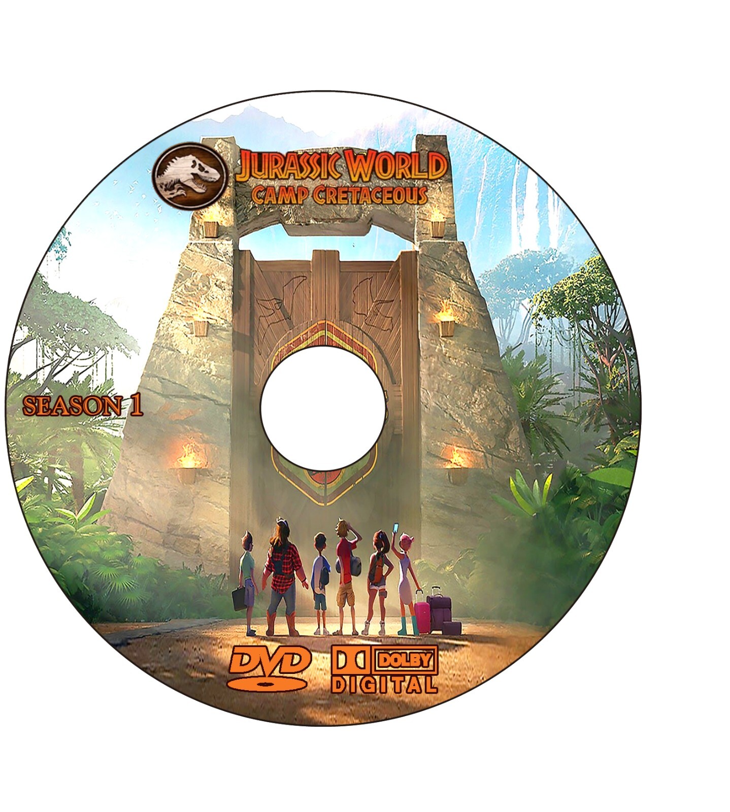 Jurassic World Camp Cretaceous Animated Series Complete Season 1-5 English Audio