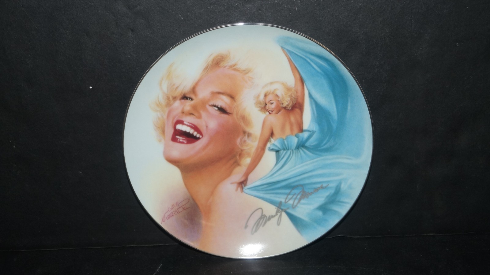 MARILYN MONROE “A TWINKLE IN HER EYE” COLLECTOR PLATE by BRADFORD EXCHANGE -NEW!