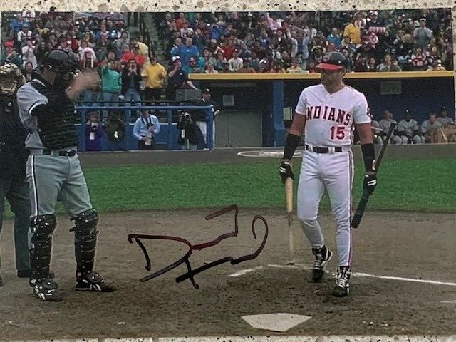DAVID KEITH SIGNED “JACK PARKMAN” MAJOR LEAGUE 2 5X7 CLEVELAND INDIANS #5