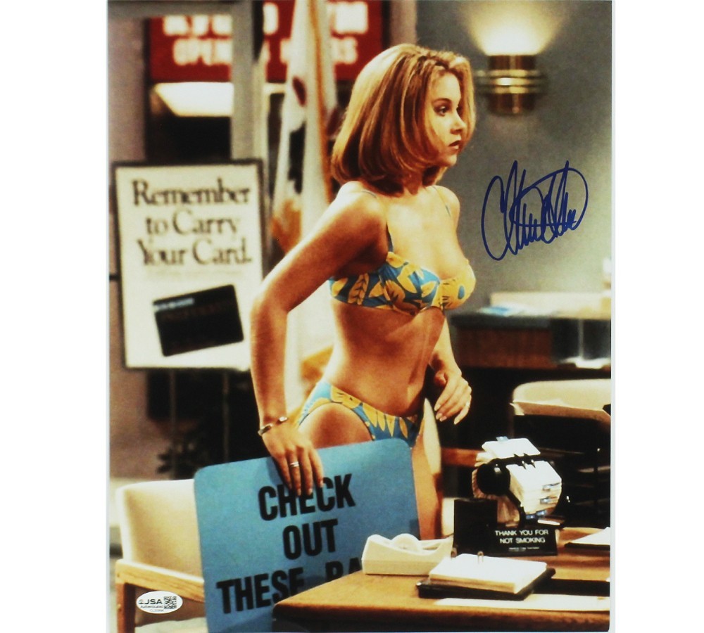 Christina Applegate Signed Married with Children Unframed 11×14 In Bikini Photo