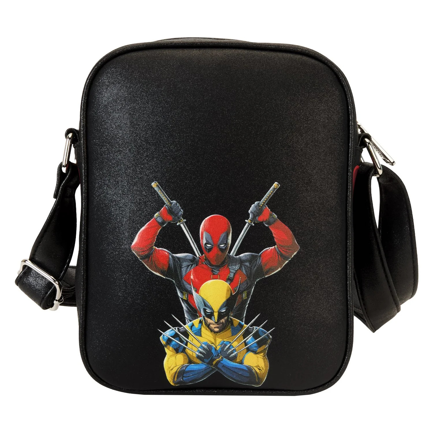 Loungefly Marvel Deadpool & Wolverine Crossbody Bag