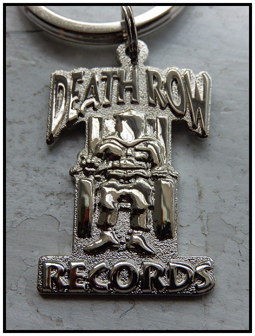 DEATH ROW RECORDS rare PRO KEYCHAIN RING DR DRE 2PAC SNOOP DOGGY DOGG N.W.A.