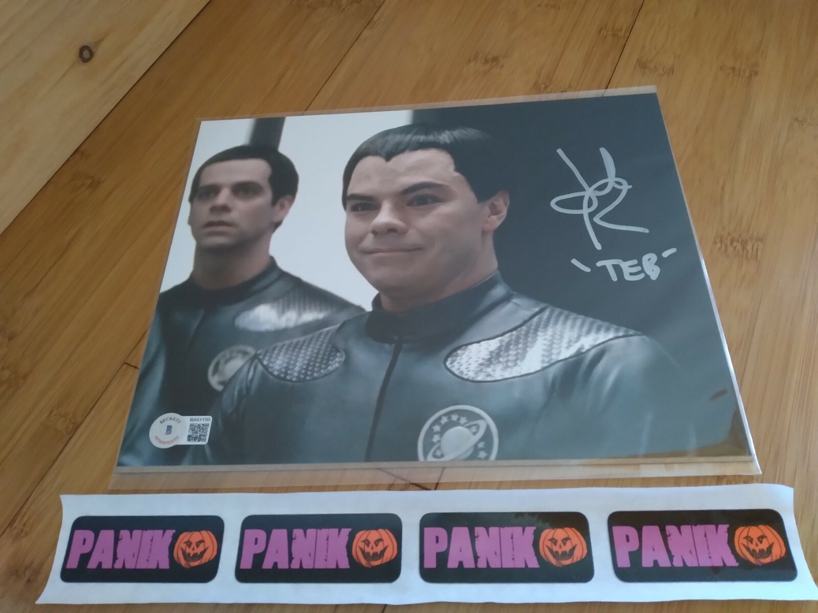 Galaxy Quest Teb Jed Rees Signed 8×10 Autograph Beckett COA