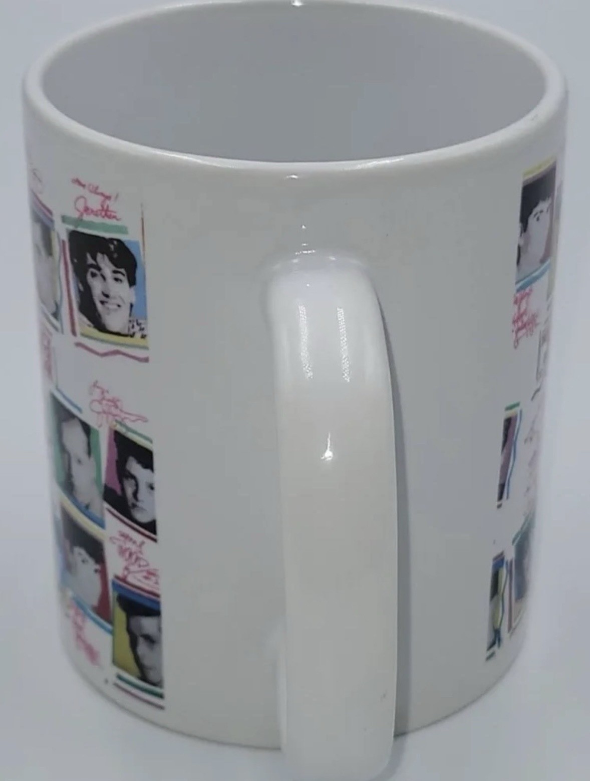 Vintage 1990’s New Kids on the Block NKOTB Photo Collage Ceramic Coffee Mug