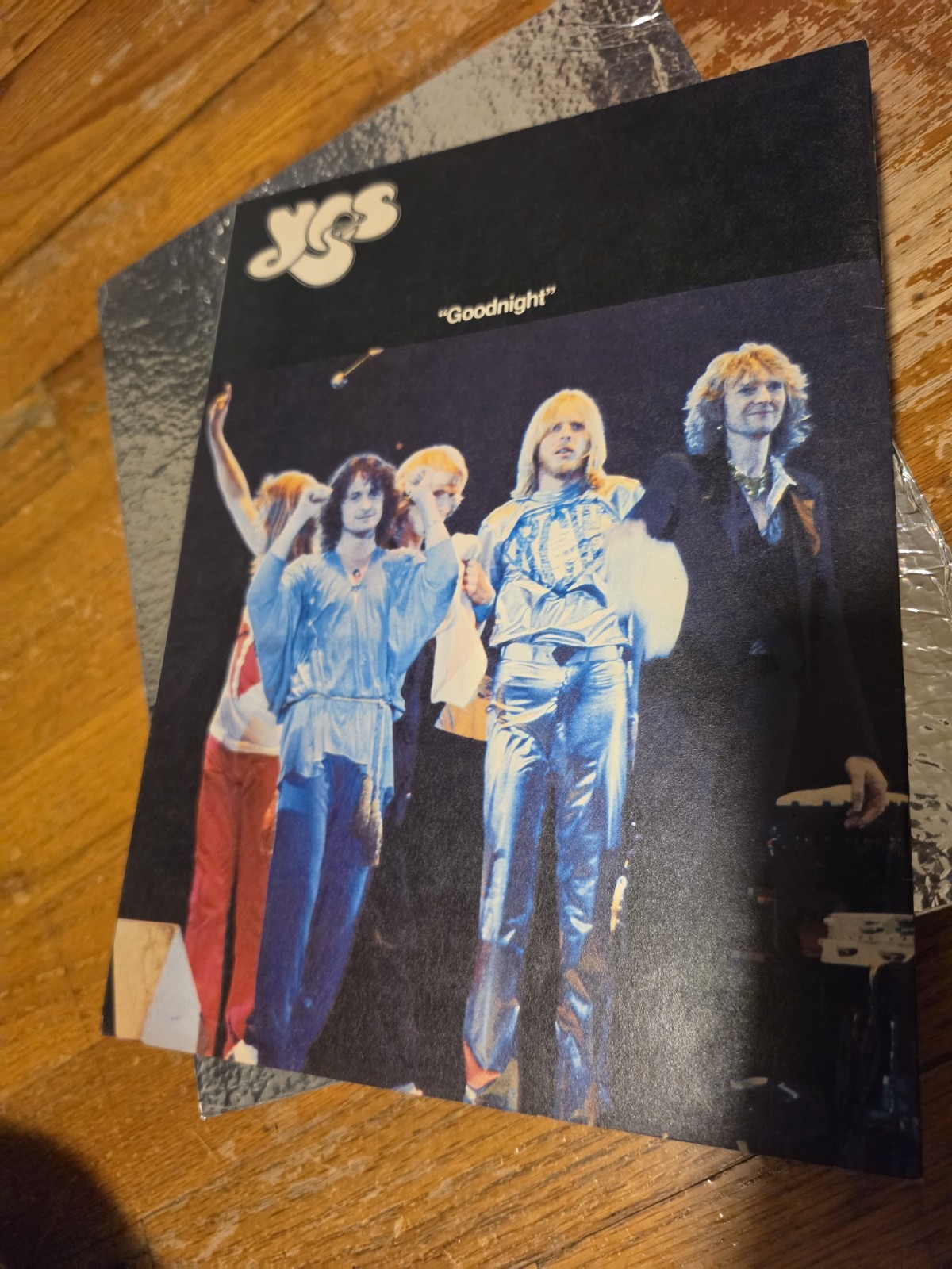 Yes Goodnight Tour Book Program Photo Booklet Concert Program Booklet Rock & Pop