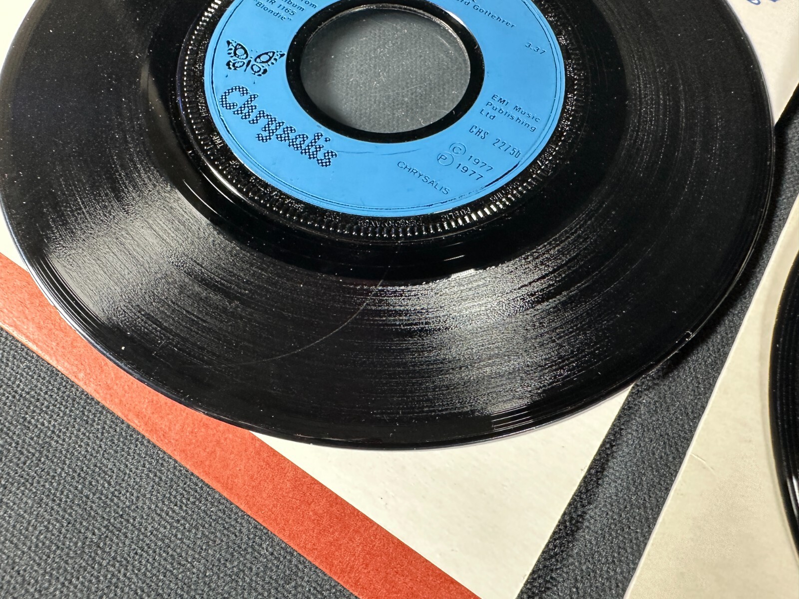 Vintage UK 45’s Blondie Sheena Easton Yvonne Elliman