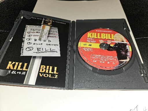 Kill Bill Vol 2 DVD AUTOGRAPHED BY ACTOR SID HAIG
