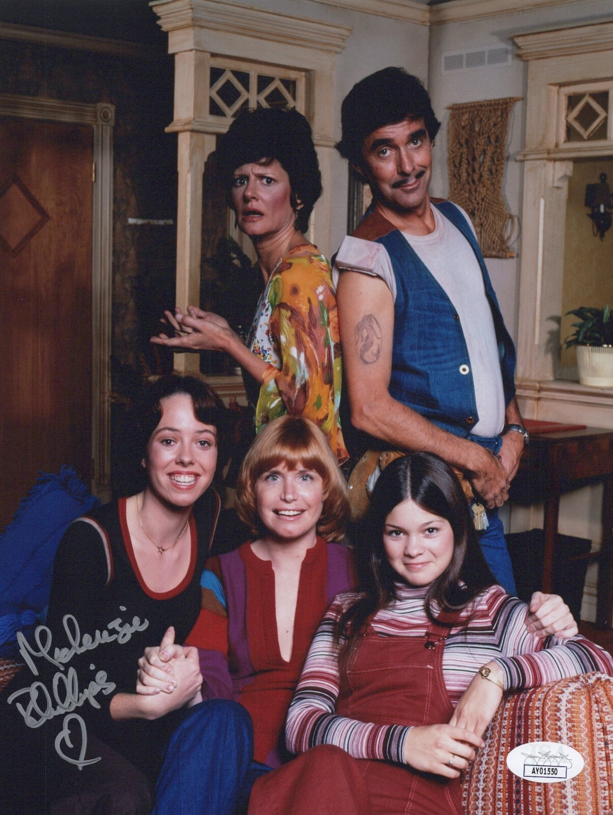 MACKENZIE PHILLIPS Signed ONE DAY AT A TIME 8×10 Photo JULIE Autograph JSA COA