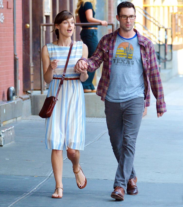 Begin Again Keira Knightley Screen Worn Dress Shoes Prop Costume Audrey Hepburn