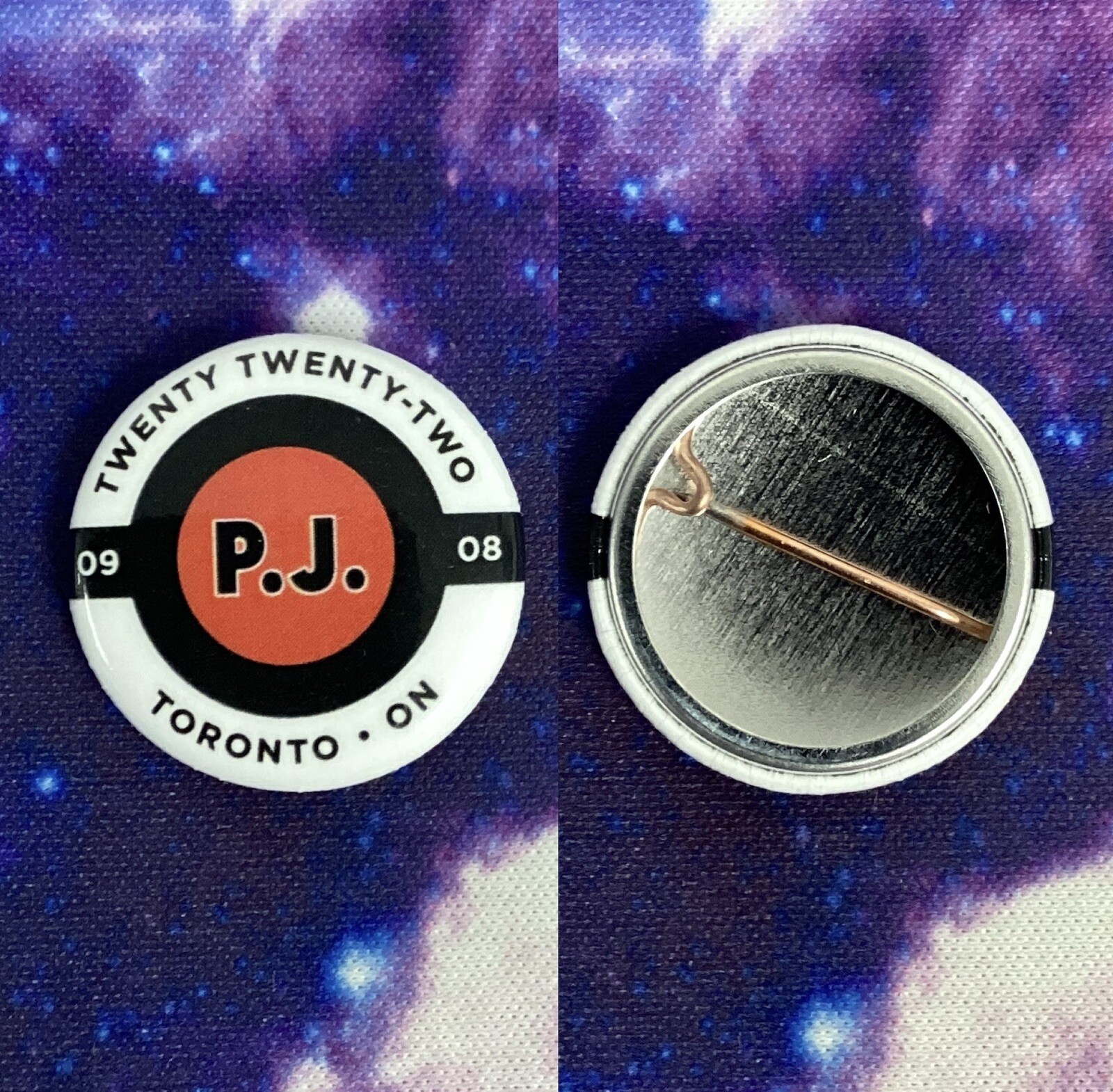 Pearl Jam Pin Toronto Canada 9/8/22 Scotiabank Arena New Gig Show Button Ontario