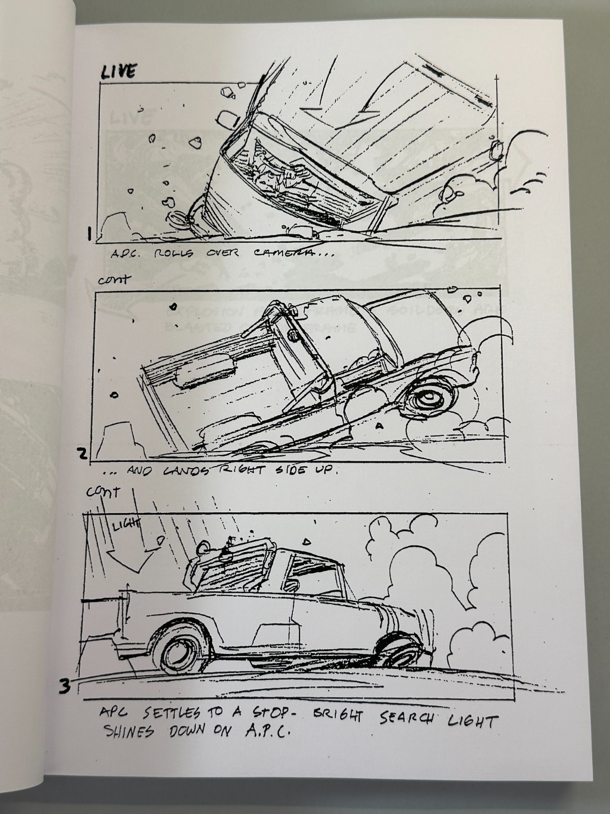 Terminator 2: Judgment Day Storyboards Volume One 1991 Arnold Schwarzenegger T2
