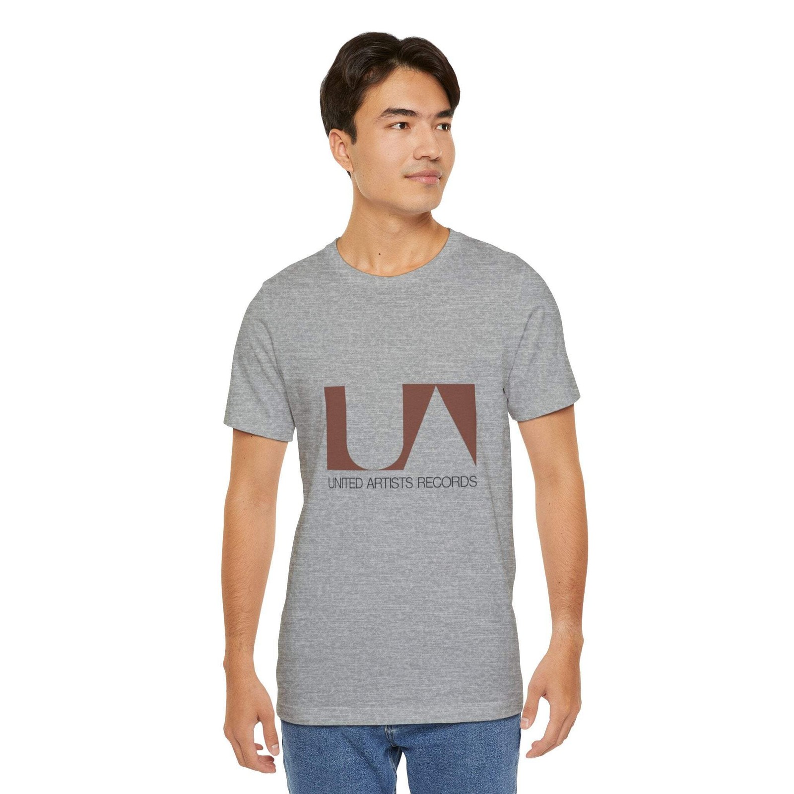 Vintage United Artists Records Label Logo Unisex Jersey Short Sleeve T-Shirt